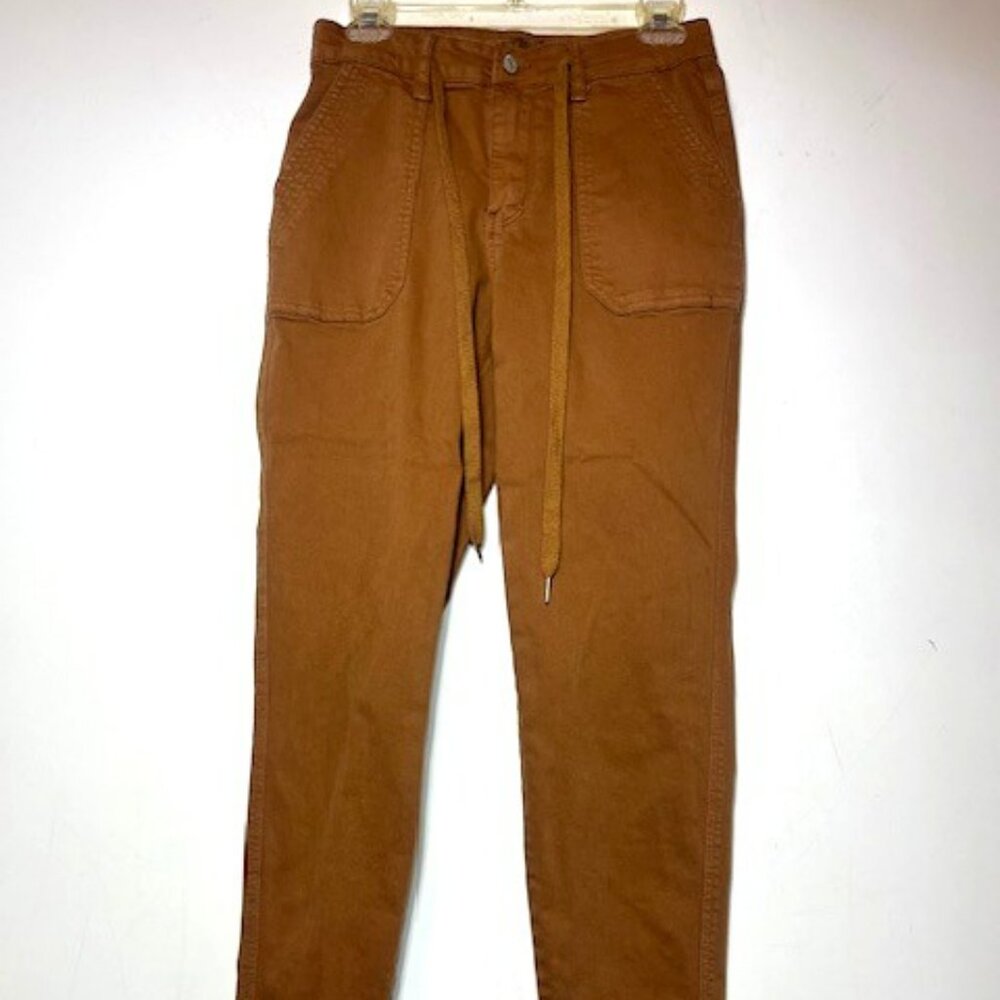 Judy Blue‎ High Waist Garment Dyed Carmel  Jogger Denim Jeans 88857 Sz 5/27